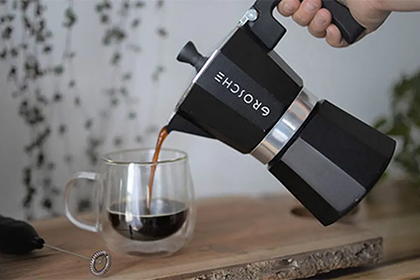 Upgrade your morning coffee with this $29 moka pot