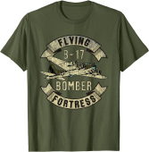 Vintage B-17 Bomber Grunge